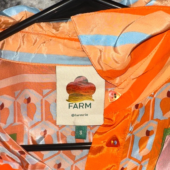 FARM Rio Multicolor Button Down Shirt - Picture 2 of 6